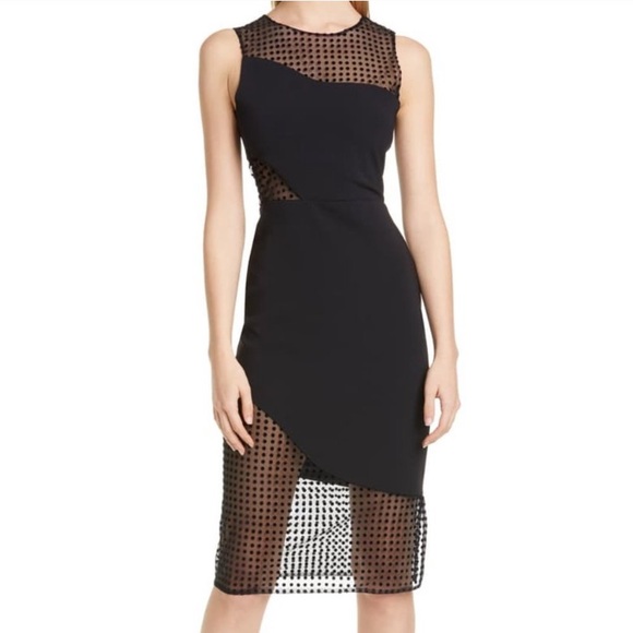 haney Dresses & Skirts - LAST CHANCE SALE Haney polka dot devore dress